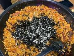 辣鸡爪煲汤汁炒饭-HOTISLAND海鸡岛·韩国料理(江南西店)