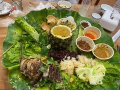 -沐毫傣泐云南菜孔雀宴•手抓饭傣味烧烤(曼听公园店)