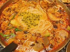 百香果酸辣小锅米线-潘小烧·云南烧烤(浦东店)
