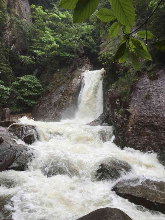 柘林瀑-"算是浙西大峡谷四个景点中最小的一个景点了.