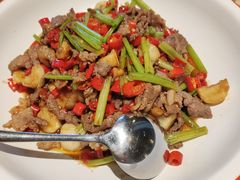 独蒜小炒黄牛肉-首秀·四川料理(星耀101店)