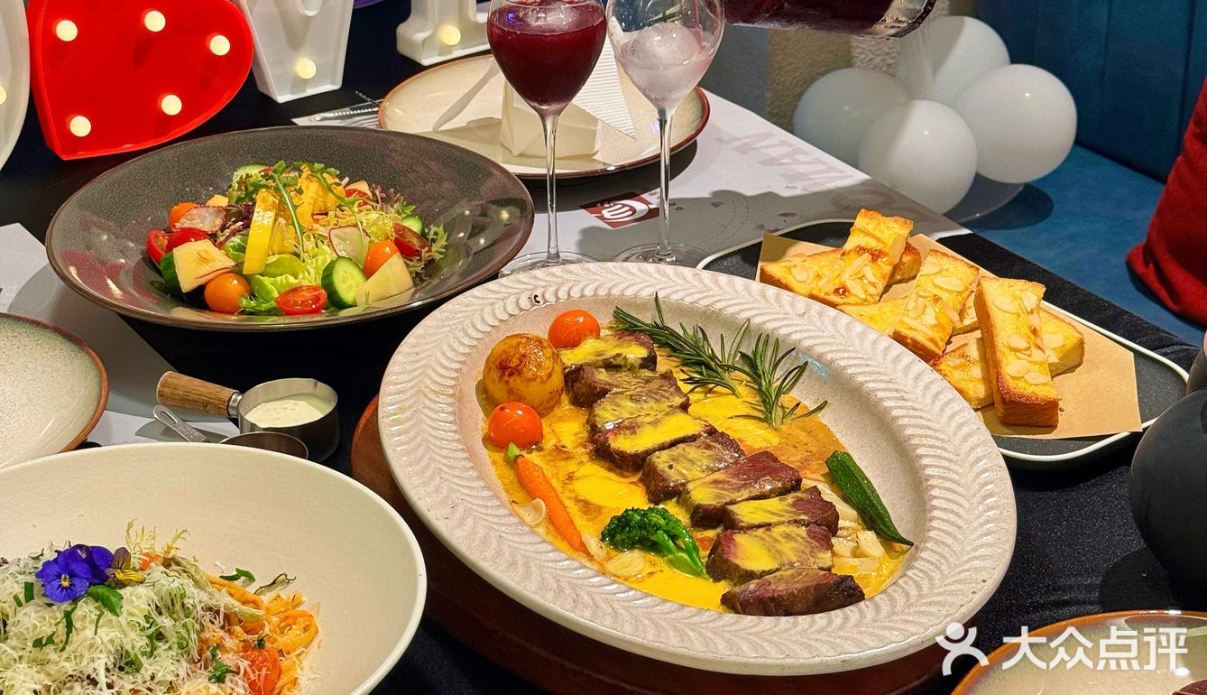 浪漫🌹这个词是说东莞这家西餐厅‼️