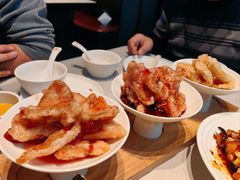 三色锅包肉-7号院家宴.烧鸽子(门头沟店)