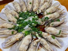 葱油蛏子-温州一家人美食(西木头市店)
