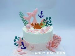 -卡比儿童蛋糕·心意定制·低脂零卡糖动物奶油FancyBALLOON(滨海店)