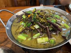 小笋炖蕨菜-小钱鱼馆(富春路店)