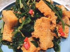 菠菜面筋-亚克西姆新疆菜(库车店)