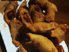炸疙瘩角-华盛园卷子王农家菜水库鱼