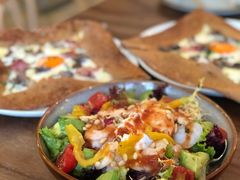 鸡蛋蘑菇熏肉荞麦可丽饼-RAC BAR(安福路店)