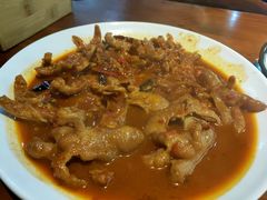 火辣鸡爪-红辣椒八爪鱼特色韩国料理