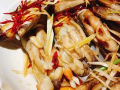 辣炒蛏子-日丰园海肠水饺·老字号大连海鲜(和平广场店)
