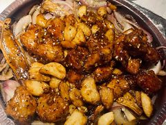 火焰黑椒牛肉粒-乾园(世纪都会店)