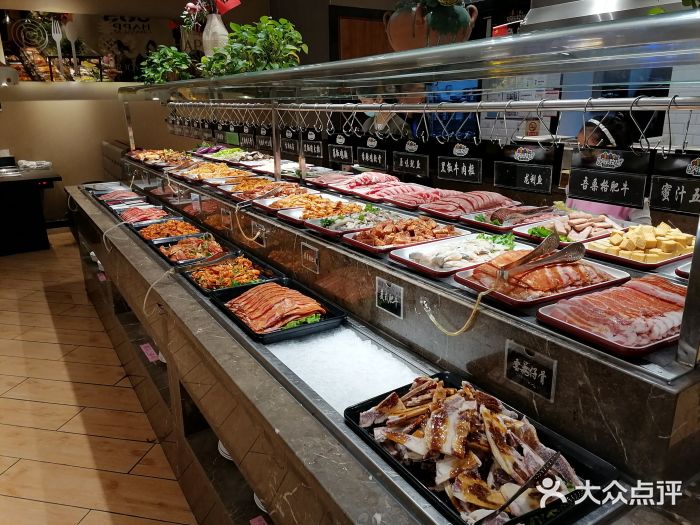 欢乐牧场海鲜烤肉自助(牡丹园店)自助取餐区图片