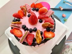 -咖咖熊蛋糕定制·英国蓝风车动物性淡奶油