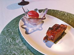 话梅山药配明炉叉烧-三号黄浦会Canton Table