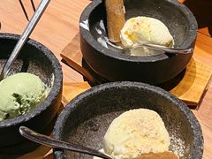 石烧抹茶冰淇淋-烧肉达人•炭火烧肉(新天地店)