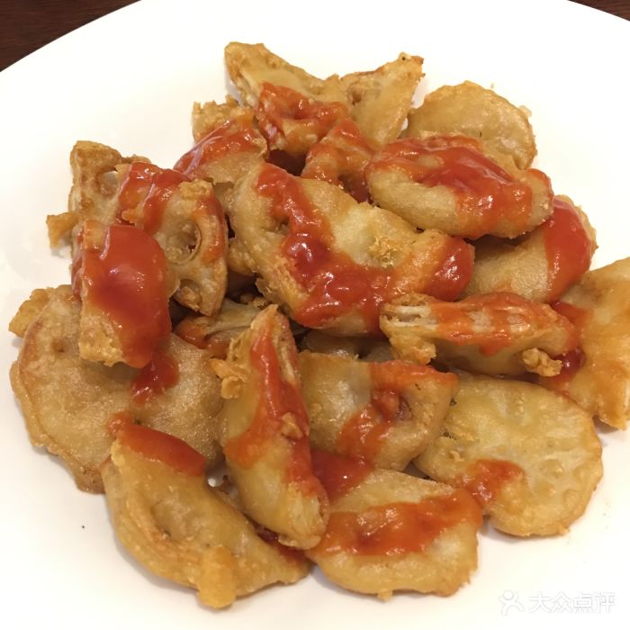 粗茶淡饭·茶余饭后(泛海店)鱼香藕夹图片 - 第1张