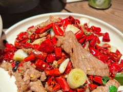 罗勒香辣嫩牛肉-KŌNG胶东小馆·酒馆(华熙店)