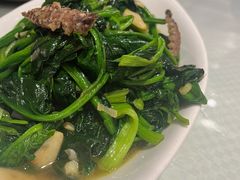 虾爬子炒菠菜-双井轩(双井店)