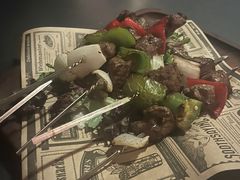 炭烤蔬菜牛肉串-疯克大象美式烤肉餐厅