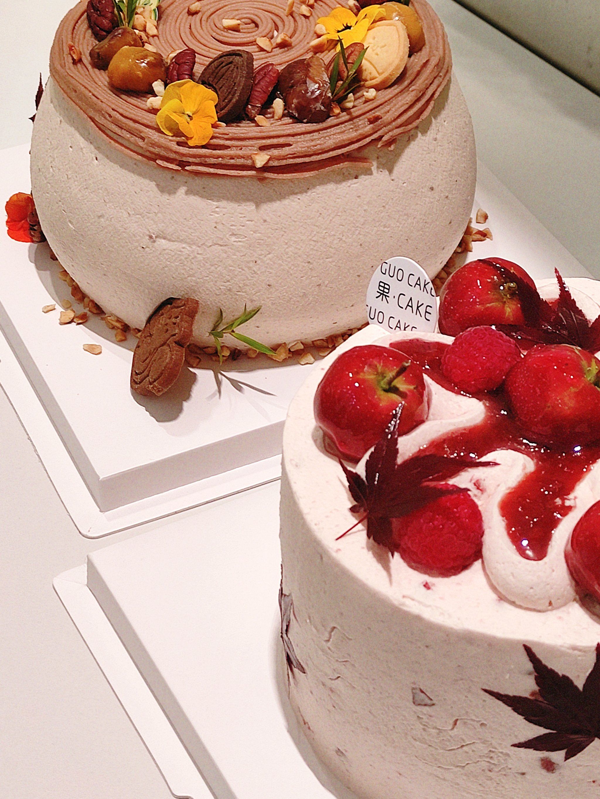 在上海,吃到秋天第一口栗子蛋糕