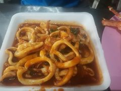 鱿鱼-班赞海鲜市场
