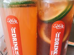 水蜜桃气泡-红宝石·鲜奶小方·海派西点房(长阳店)