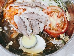 -吉林延边牛肉汤饭，大冷面