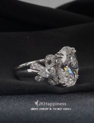 -JKHappiness培育钻石钻戒婚戒定制(天河国贸店)