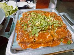 铁板包浆豆腐-绿茶餐厅(天津天河城店)