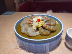 生卤虾-街角等你.大连海鲜烧烤.经典铁板海鲜串(西安路店)