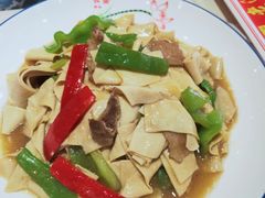 尖椒炒豆皮-老边饺子馆(金源店)