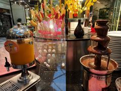 巧克力喷泉-金海湾大酒店-可园餐厅