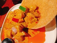 咖喱锅巴虾球-冯家花园(绮园景区店)