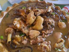 特色大骨鸡炖粉条-华龙特色大骨鸡农家菜馆