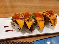 香芒鳗鱼卷寿司-樱の千渡日式料理·铁板烧•烧鸟(金盛田广场店)