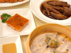 杏鲍菇贡菜饺-利苑酒家(合景国际金融广场店)