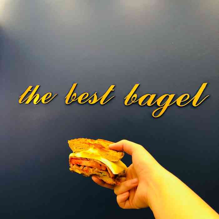 the daily bagel-"[薄荷]环境: 店铺很小,有3张桌子和一.