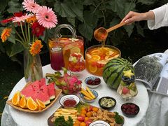 -柠檬花院烤肉·会议团建·聚会·求婚(三圣乡店)