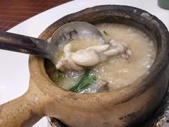 -长城砂煲田鸡粥
