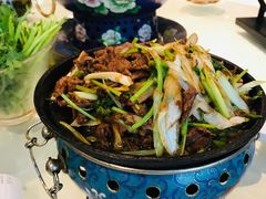 葱爆羊肉-东来顺饭庄(王府井步行街店)