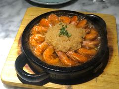 石板蒜蓉虾-小菜园新徽菜(泰州茂业店)