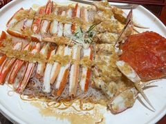 蒜蓉粉丝蒸俄罗斯板蟹-紫阳海鲜楼·传承闽味(长乐路总店)