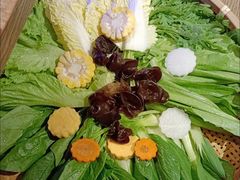 蔬菜拼盘-尚尚仙·酸汤猪手·猪肚鸡火锅(华联万柳购物中心店)