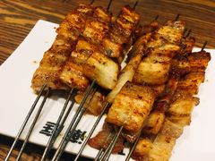 烤五花-潮庭·大连海鲜·炭火烧烤·扇贝王(大连店)