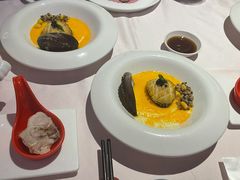 蟹粉虾汤蛋羹黑鱼籽蒸鲜鲍-蟹榭(静安寺晶品商场店)