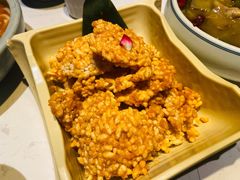 蛋黄焗锅巴-卯时·龙光雅宴·精致锡帮菜(惠山古镇店)