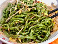 油波面-手擀菠菜面(西康路店)