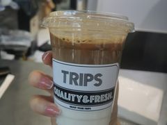 经典鲜萃拿铁-TRIPS BURGER(大钟寺店)