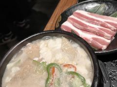 海鲜嫩豆腐汤-九田家黑牛烤肉料理(中北镇店)